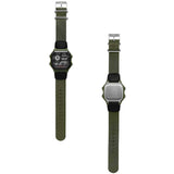 Casio Green Cloth Strap 100m Unisex Digital Watch AE-1200WHB-3BV