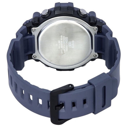 Casio Blue Men's Dual Time 100m Multifunction Digital Sports Watch AE-1500WH-2A