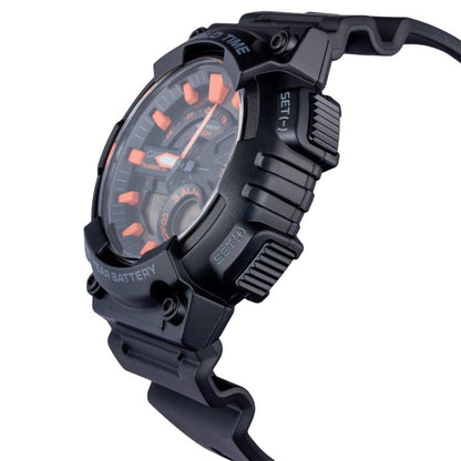 Casio Black Men's 100m Digital Analog Sports Watch AEQ-110W-1A2V