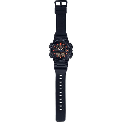 Casio Black Men's 100m Digital Analog Sports Watch AEQ-110W-1A2V