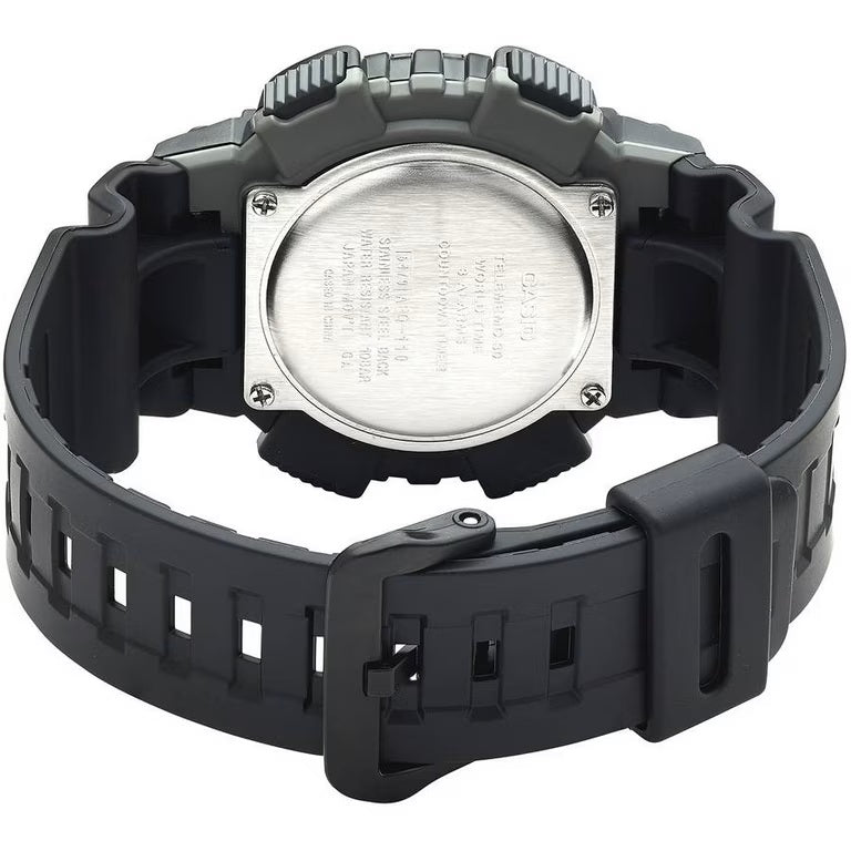 Casio Black 100m Men's Analog Digital Sports Watch AEQ-110W-1A3