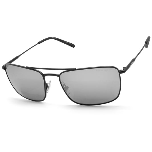 Arnette Boulevardier Matte Black/Blue Mirror Polarised Men's Sunglasses AN3088 737/22