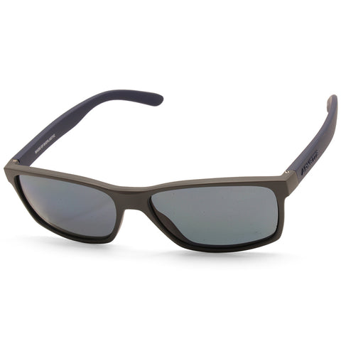 Arnette Slickster Matte Dark Grey/Dark Blue Polarised Unisex Sunglasses