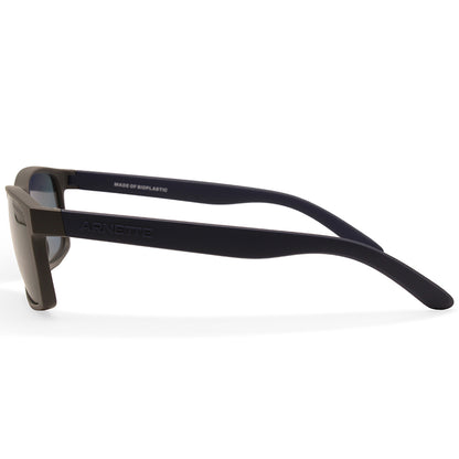 Arnette Slickster Matte Dark Grey/Dark Blue Polarised Unisex Sunglasses