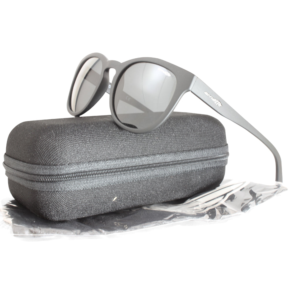 Arnette Cut Back Matte Black/Grey Unisex Designer Sunglasses AN4230 01/87