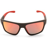 Arnette Hijiki Matte Black-Grey/Red-Yellow Mirror Men's Sports Sunglasses