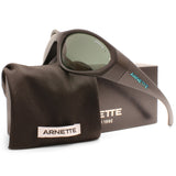 Arnette Ilum 2.0 Matte Black/Dark Green Men's Sports Sunglasses