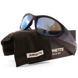 Arnette Ilum 2.0 Matte Blue/Dark Grey Mirror Water Polarised Men's Fishing Sunglasses