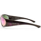 Arnette Ilum 2.0 Black Violet Flame/Violet Mirror Men's Fishing Sunglasses