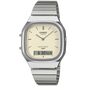 Casio Silver/Champagne Vintage Style Unisex Analog Digital Watch AQ-240E-7A2