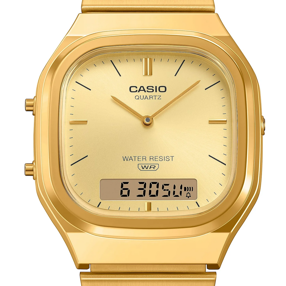 Casio Gold Vintage Style Unisex Analog Digital Watch AQ-240EG-9A