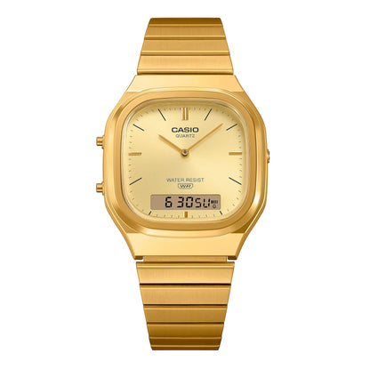Casio Gold Vintage Style Unisex Analog Digital Watch AQ-240EG-9A