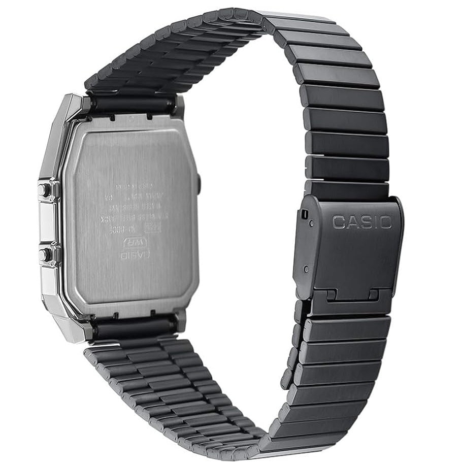Casio Grey/Dark Blue Unisex Digital-Analog Dual Time Watch AQ-800EB-2A