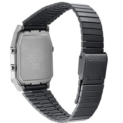 Casio Grey/Dark Blue Unisex Digital-Analog Dual Time Watch AQ-800EB-2A