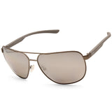 Armani Exchange Gunmetal/Grey-Silver Mirror Men's Polarised Sunglasses