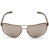 Armani Exchange Gunmetal/Grey-Silver Mirror Men's Polarised Sunglasses