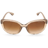 Armani Exchange Transparent Tundra/Brown Gradient Women's Sunglasses AX4111SU