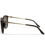 Armani Exchange Shiny Black/Grey Women's Designer Sunglasses 0AX4140S 815887