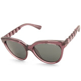 Armani Exchange Transparent Violet/Grey Women's Sunglasses AX4148SU 835987