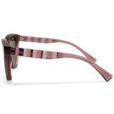 Armani Exchange Transparent Violet/Grey Women's Sunglasses AX4148SU 835987