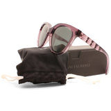 Armani Exchange Transparent Violet/Grey Women's Sunglasses AX4148SU 835987