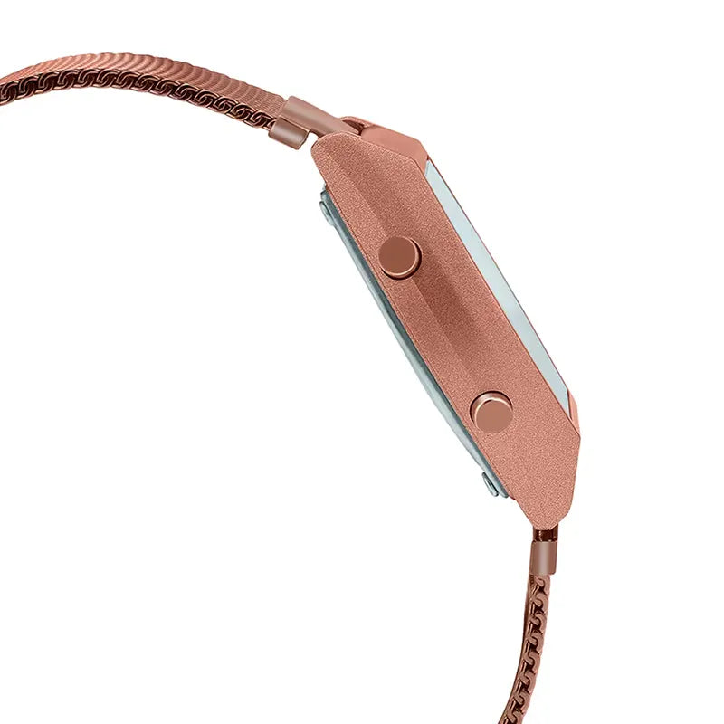Casio Rose Gold Mesh Band Women's Classic Digital Watch B640WMR-5A