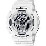 Casio Baby-G Zebra Print Wildlife Collaboration Women's Sports Watch BA-120WLP-7A