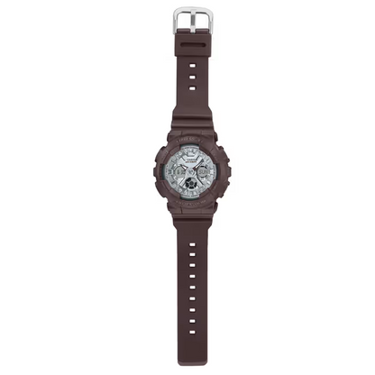 Baby-G Brown/Silver Sweets Collection Women's 100m Sports Watch BA-130SW-5A