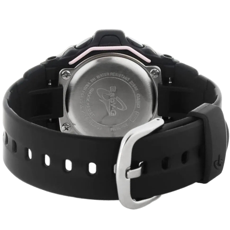 Casio Baby-G Pink/Black Girls 200m Digital Sports Watch BG-169U-1C