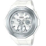 Casio Baby-G White Glamping Series Women's Digital Analog Watch BGA-220-7A