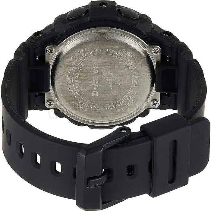Casio Baby-G Black 100m Girls Analog-Digital Sports Watch BGA-280-1A