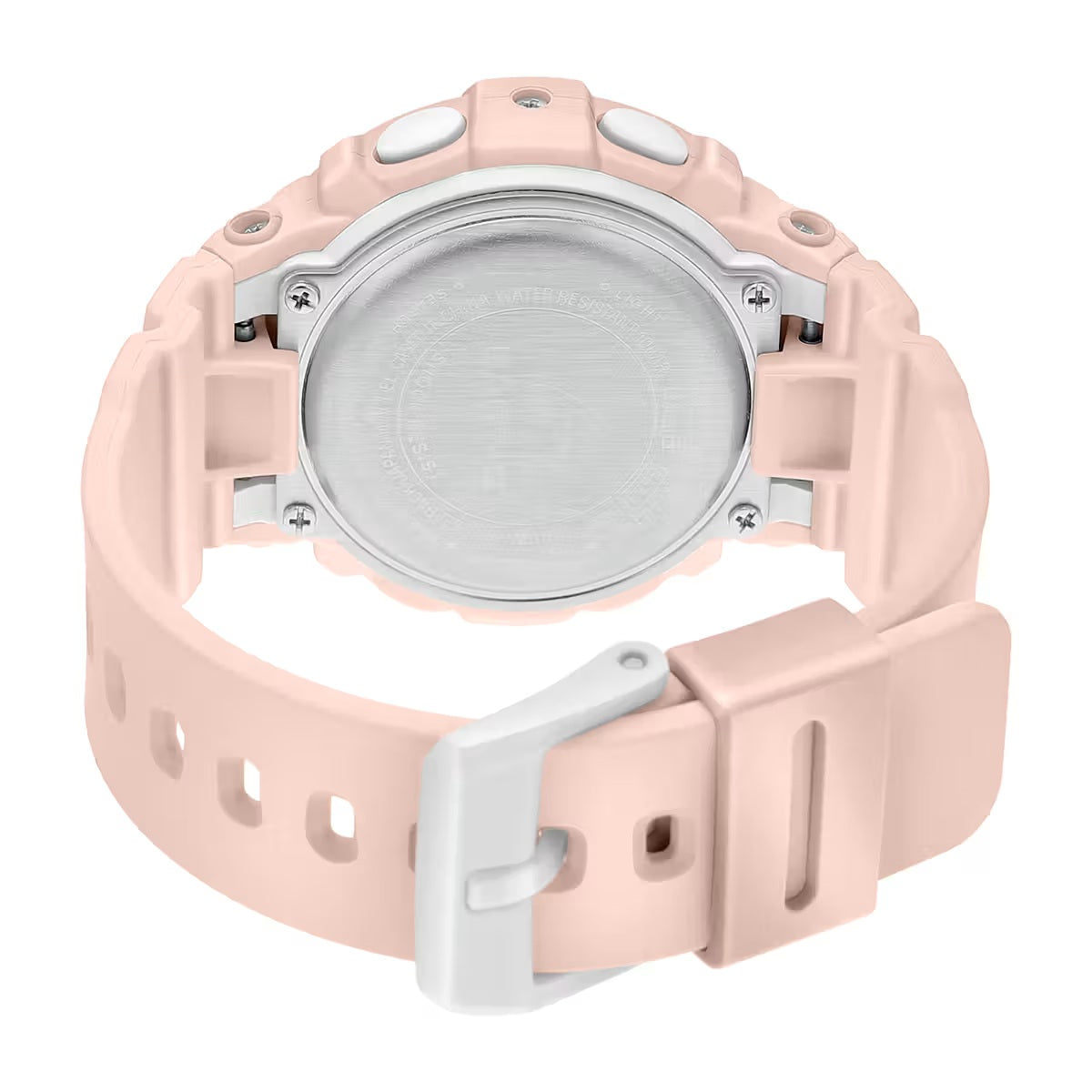 Baby-G Matte Coral Pink Girls 100m Digital-Analog Sports Watch BGA-280SW-4A