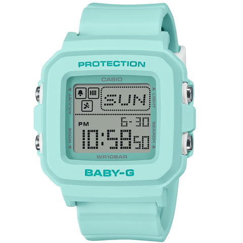 Casio Baby-G Mint Green 100m Women's Digital Sports Watch BGD-10-3