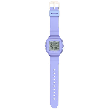 Casio Baby-G Purple Women's 100m Digital Watch with Case Holder BGD-10K-6