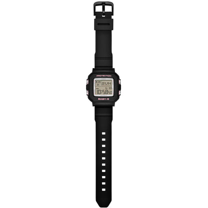 Casio Baby-G Black Women's 100m Digital Watch with Case Holder BGD-10KH-1