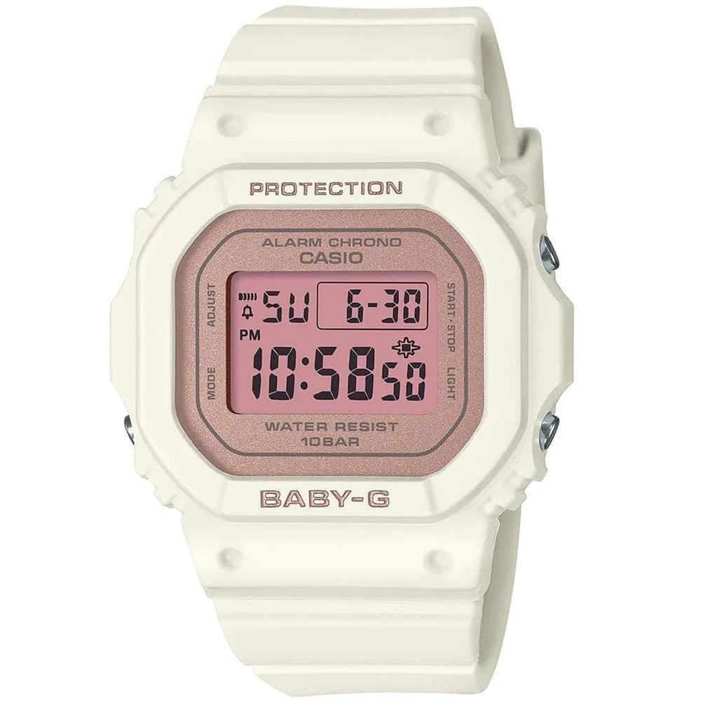 Casio Baby-G Matte White/Pink Spring Colours Series BGD-565SC-4