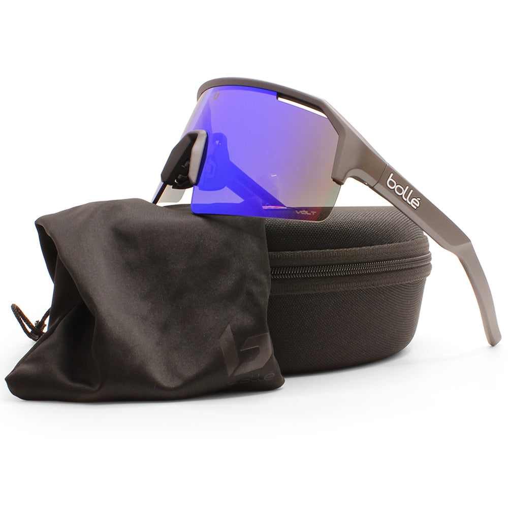 Bolle C-Shifter Matte Titanium/Volt Ultraviolet Unisex Sports Sunglasses
