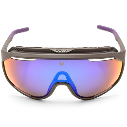 Bolle Chronoshield Matte Titanium/Volt+ Ultraviolet Polarised Sports Sunglasses