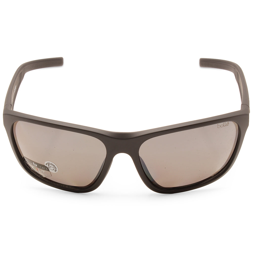 Bolle Strix Matte Black/Volt+ Gun Polarised Unisex Sunglasses