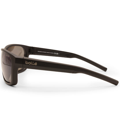 Bolle Strix Matte Black/Volt+ Gun Polarised Unisex Sunglasses