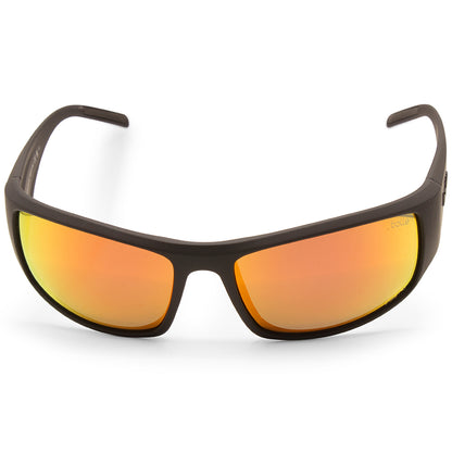 Bolle King Matte Black/Volt+ Ruby Polarised Men's Sunglasses