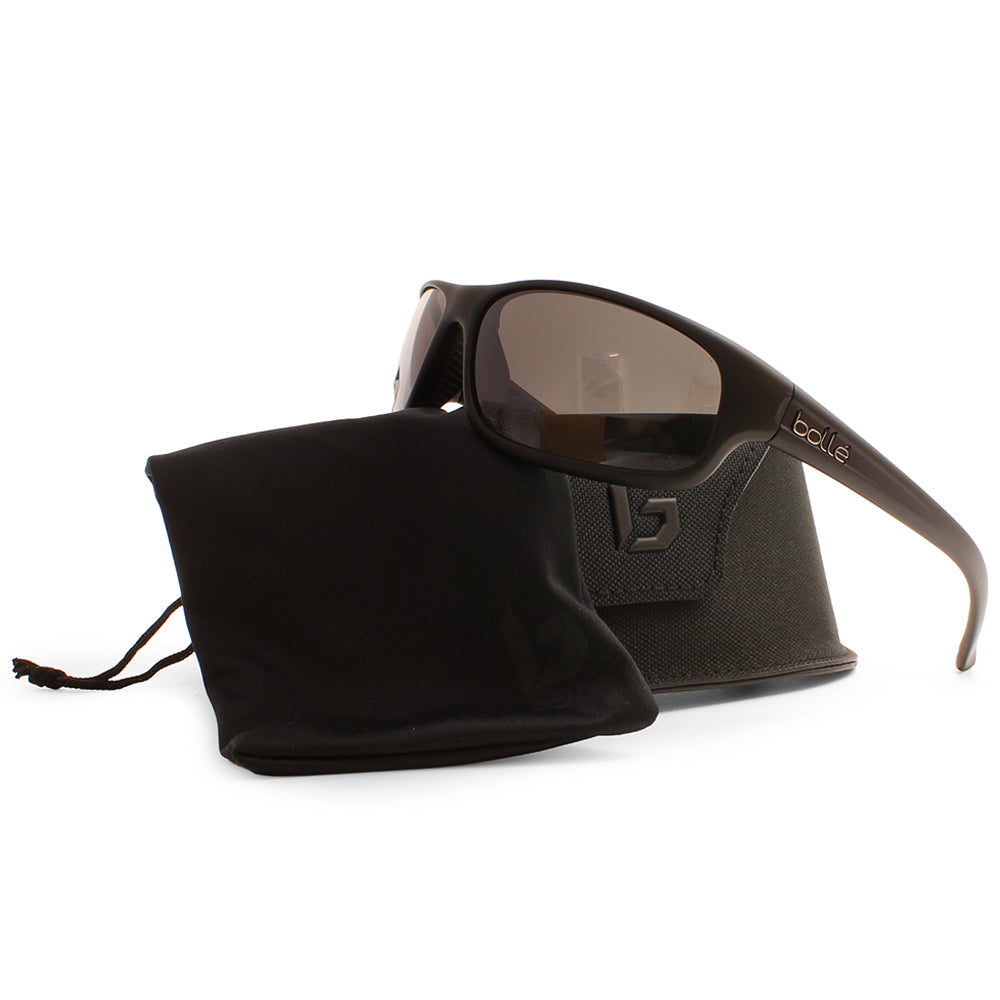 Bolle Anaconda Matte Black/Volt+ Gun Polarised Men's Sunglasses