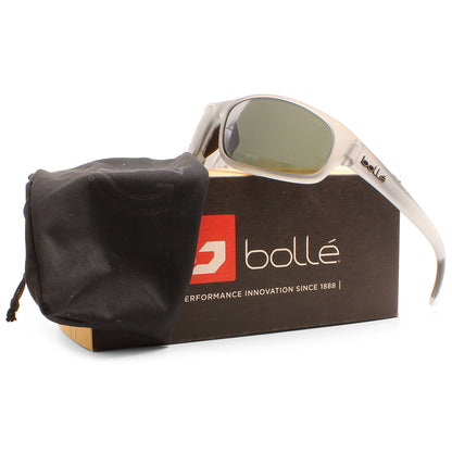 Bolle Anaconda Light Grey Frost/Grey Axis Polarised Men's Sport Sunglasses