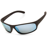 Bolle Anaconda Matte Black/Sky Blue Polarised Men's Sunglasses