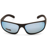 Bolle Anaconda Matte Black/Sky Blue Polarised Men's Sunglasses