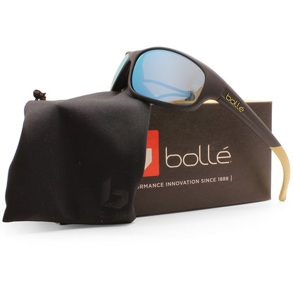 Bolle Anaconda Trail Black/Sky Blue Polarised Men's Sunglasses