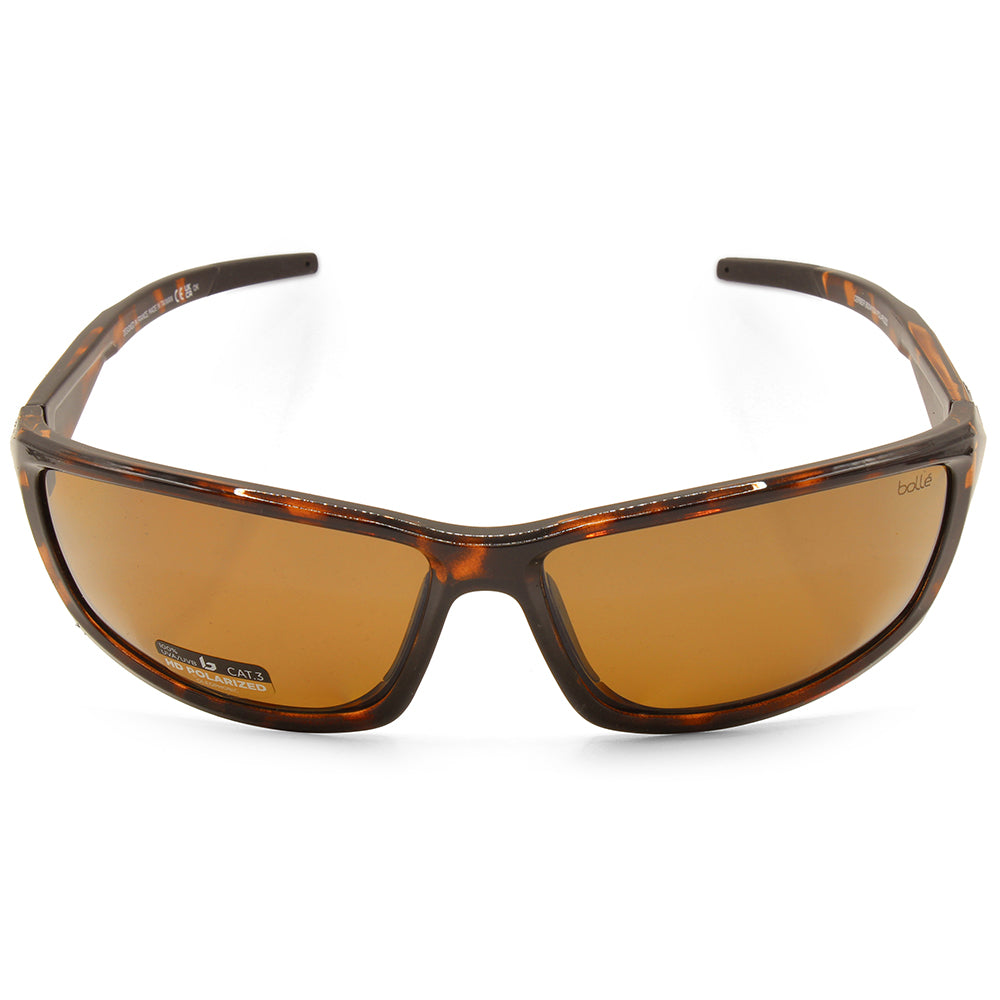 Bolle Cerber Shiny Dark Tortoise/Brown Polarised Unisex Sunglasses