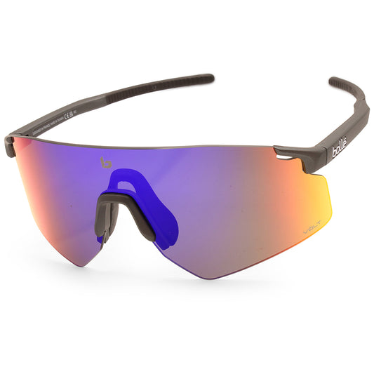 Bolle C-Icarus Matte Titanium/Volt+ Ultraviolet Unisex Sports Sunglasses