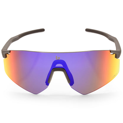 Bolle C-Icarus Matte Titanium/Volt+ Ultraviolet Unisex Sports Sunglasses