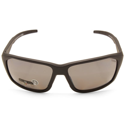 Bolle Fenix Matte Black/Volt+ Gun Grey Polarised Men's Sunglasses